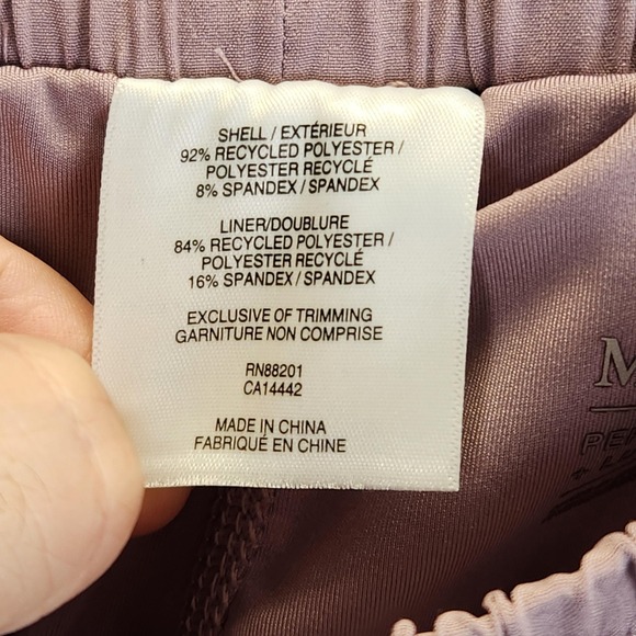 Mondetta Shorts Womens XS Pink Perforated Lined Athletic Running Activewear - Picture 10 of 12